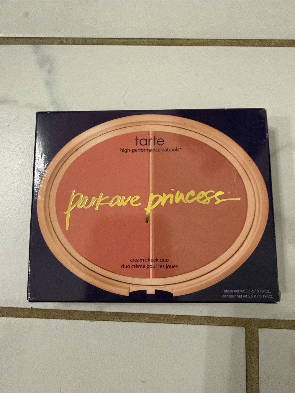 tarte Park Ave Princess cream cheek duo - coral & mauve tones
